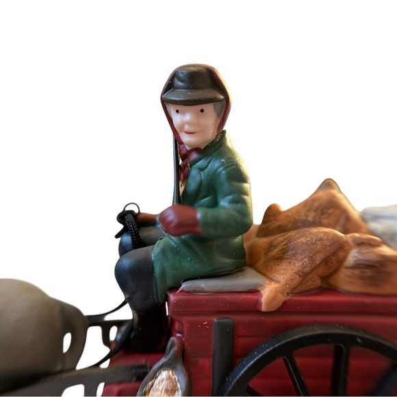 Dept 56 Dickens' Heritage Village Bringing Fleeces to the Mill #5819-0 With Box - Picture 8 of 9